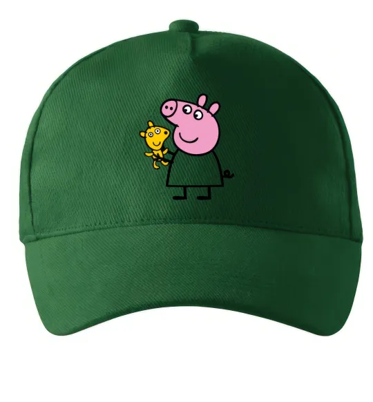 Кепка Пеппа і мишка Темно-зелений фото