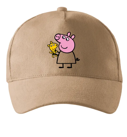 Кепка Пеппа і мишка Песочный фото