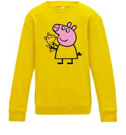 Дитячий світшот Пеппа і мишка Дитячий світшот Пеппа і мишка