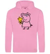 Мужская толстовка (худи) Пеппа і мишка Розовый Мужская толстовка (худи) Пеппа і мишка Розовый фото