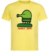 Мужская футболка Doodle jumр Лимонный фото