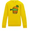 Детский Свитшот Doodle jumр морквина Солнечно желтый фото