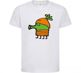 Детская футболка Doodle jumр морквина