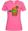 Жіноча футболка Doodle jumр морквина Яскраво-рожевий Жіноча футболка Doodle jumр морквина Яскраво-рожевий фото