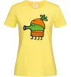 Жіноча футболка Doodle jumр морквина Лимонний Жіноча футболка Doodle jumр морквина Лимонний фото