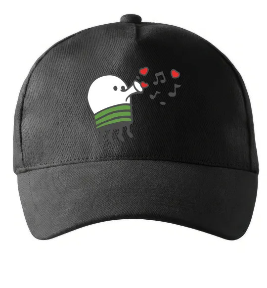 Кепка Doodle jumр сердечки Чорний фото