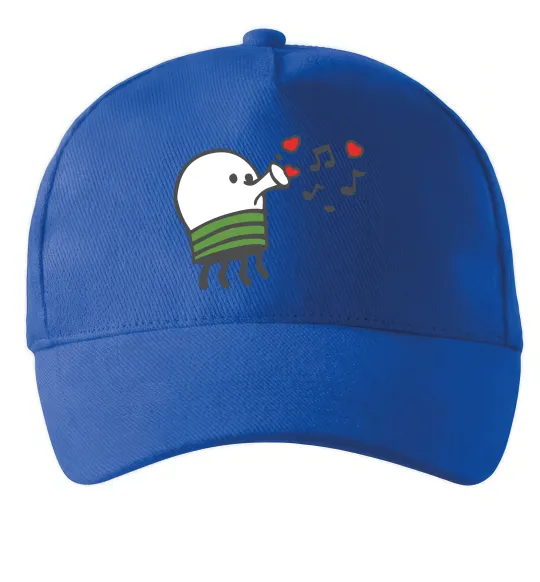 Кепка Doodle jumр сердечки Яскраво-синій фото