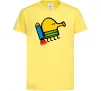 Детская футболка Doodle jumр ракета Лимонный фото