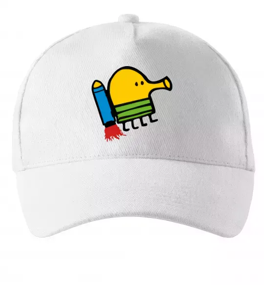 Кепка Doodle jumр ракета Белый фото