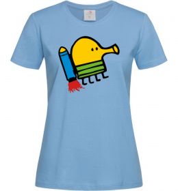 Жіноча футболка Doodle jumр ракета