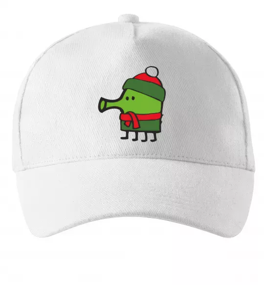 Кепка Doodle jumр Новий рік Білий фото