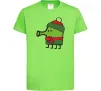 Дитяча футболка Doodle jumр Новий рік Лаймовий Дитяча футболка Doodle jumр Новий рік Лаймовий фото