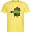 Мужская футболка Doodle jumр Новий рік Лимонный фото