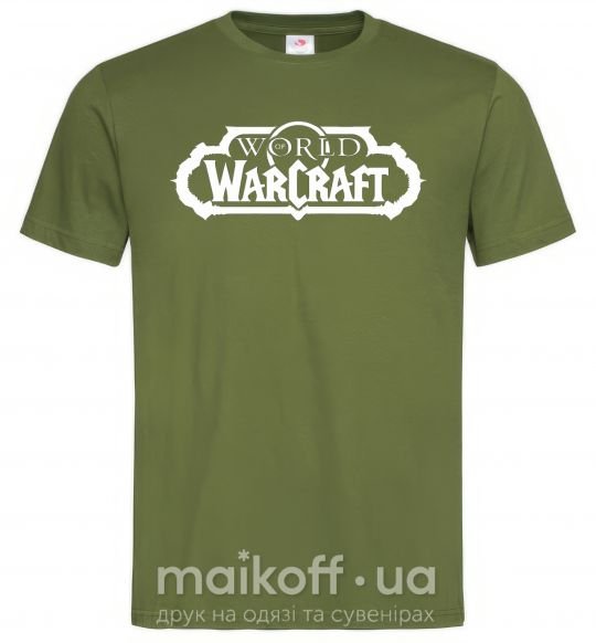 Чоловіча футболка World of Warcraft Оливковий фото