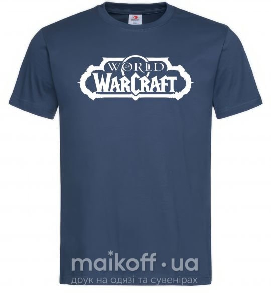 Чоловіча футболка World of Warcraft Темно-синій фото