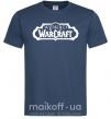 Чоловіча футболка World of Warcraft Темно-синій фото