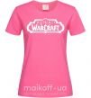Женская футболка World of Warcraft Ярко-розовый фото
