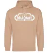 Мужская толстовка (худи) World of Warcraft Песочный Мужская толстовка (худи) World of Warcraft Песочный фото
