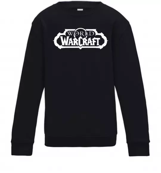 Детский Свитшот World of Warcraft Черный фото