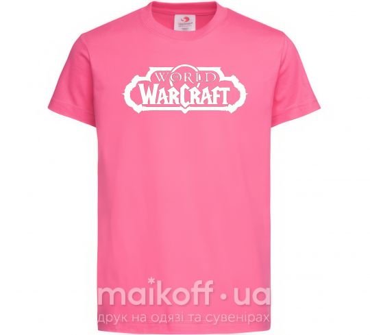 Дитяча футболка World of Warcraft Яскраво-рожевий фото