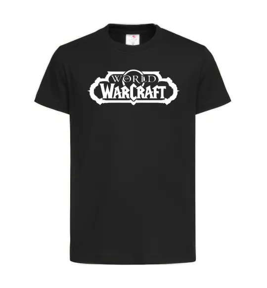 Детская футболка World of Warcraft Черный фото