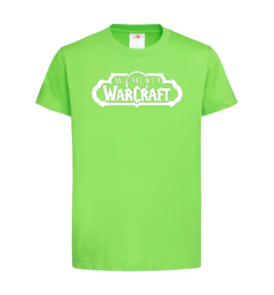 Детская футболка World of Warcraft Лаймовый фото