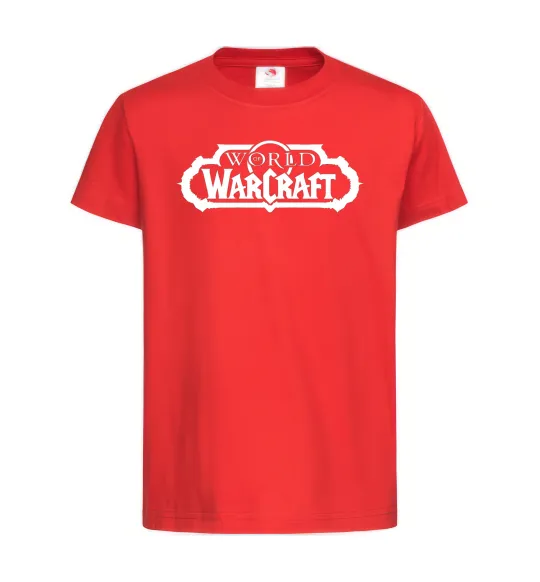 Детская футболка World of Warcraft Красный фото