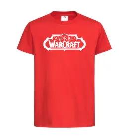 Детская футболка World of Warcraft Красный фото