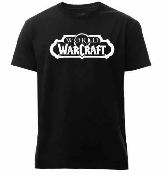 Чоловіча преміум футболка World of Warcraft Чорний фото