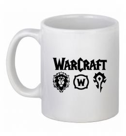 Чашка керамічна Warcraft symbols