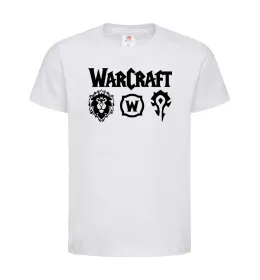 Детская футболка World of Warcraft Alliance Черный фото