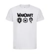 Детская футболка Warcraft symbols Белый фото