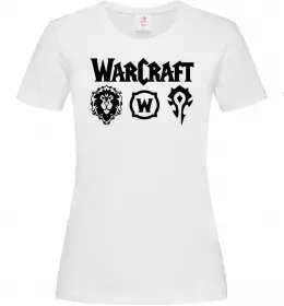Женская футболка World of WarCraft WoW Черный фото