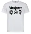 Мужская футболка Warcraft symbols Белый фото