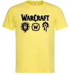 Мужская футболка Warcraft symbols Лимонный фото
