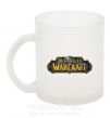 Чашка скляна Warcraft color logo Фроузен фото