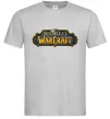 Мужская футболка Warcraft color logo Серый фото