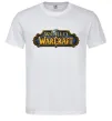 Мужская футболка Warcraft color logo Белый фото