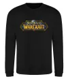 Свитшот Warcraft color logo Черный фото