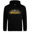Чоловіча толстовка (худі) Warcraft color logo Чорний фото
