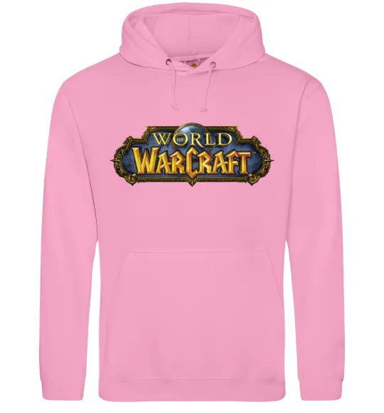 Женская толстовка (худи) Warcraft color logo Розовый фото