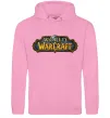 Женская толстовка (худи) Warcraft color logo Розовый фото