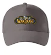 Кепка Warcraft color logo Серый фото