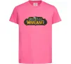 Детская футболка Warcraft color logo Ярко-розовый Детская футболка Warcraft color logo Ярко-розовый фото