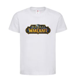 Детская футболка Warcraft color logo