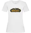 Женская футболка Warcraft color logo Белый фото