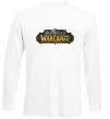 Лонгслів Warcraft color logo Білий Лонгслів Warcraft color logo Білий фото