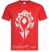 Чоловіча футболка World of Warcraft sign Червоний фото