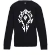 Детский Свитшот World of Warcraft sign Черный фото