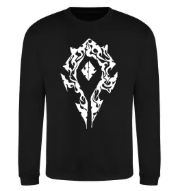 Свитшот World of Warcraft sign Черный фото